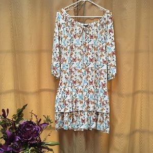 🌺Venus Dress / long top Butterfly print